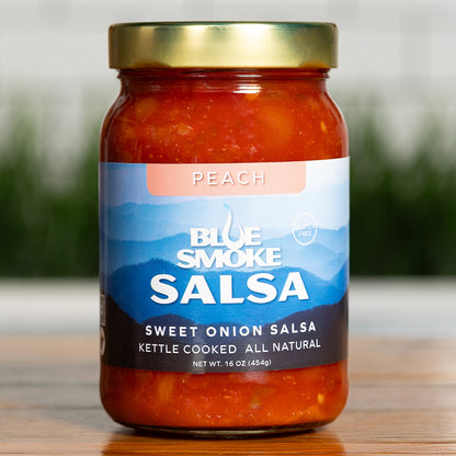 Blue Smoke Salsa: Peach (3 Pack)