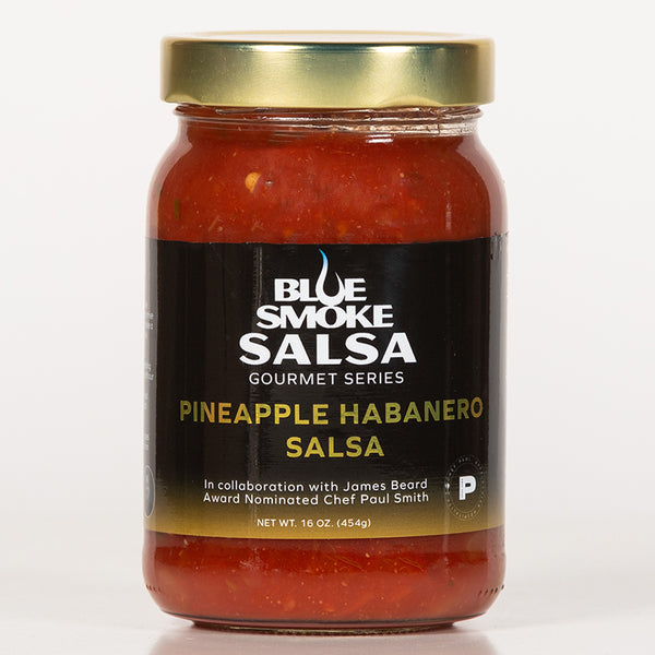 Blue Smoke Salsa Gourmet Series: Pineapple Habanero (3 Pack)