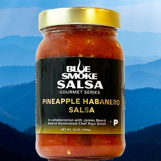 Blue Smoke Salsa Gourmet Series: Pineapple Habanero (3 Pack)
